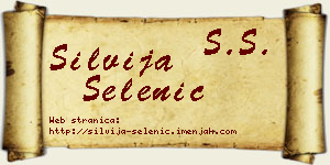 Silvija Selenić vizit kartica
